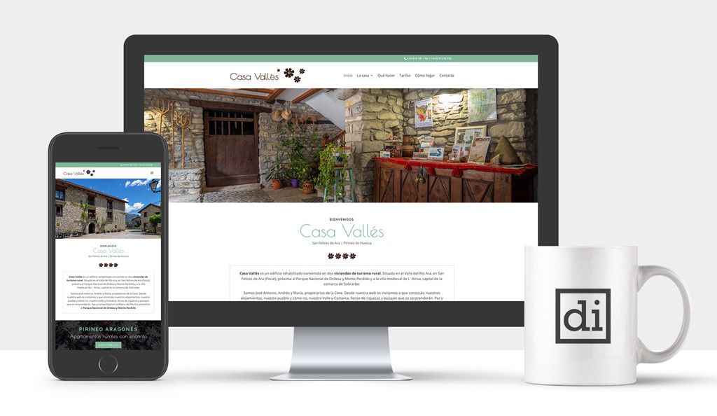 pagina web para apartamentos turisticos