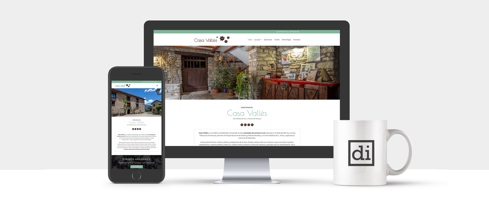 pagina web para apartamentos turisticos